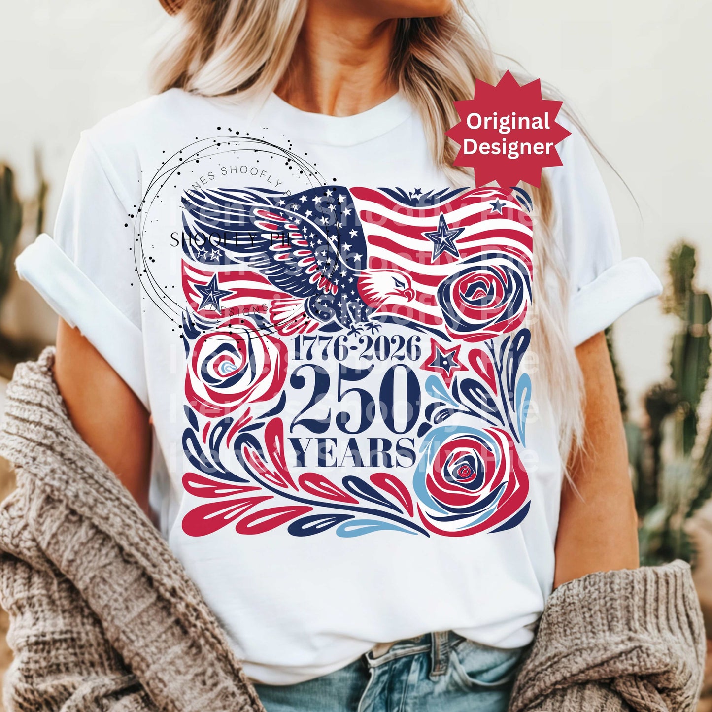 Patriotic 1776 250 Years America PNG
