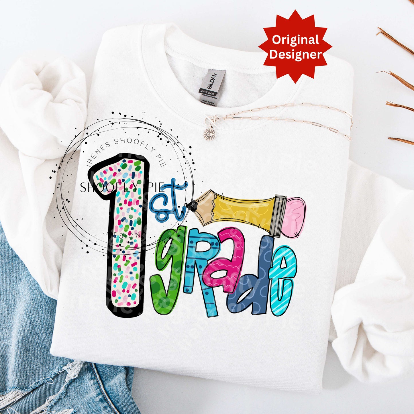 First Grade Back To School T-shirt PNG