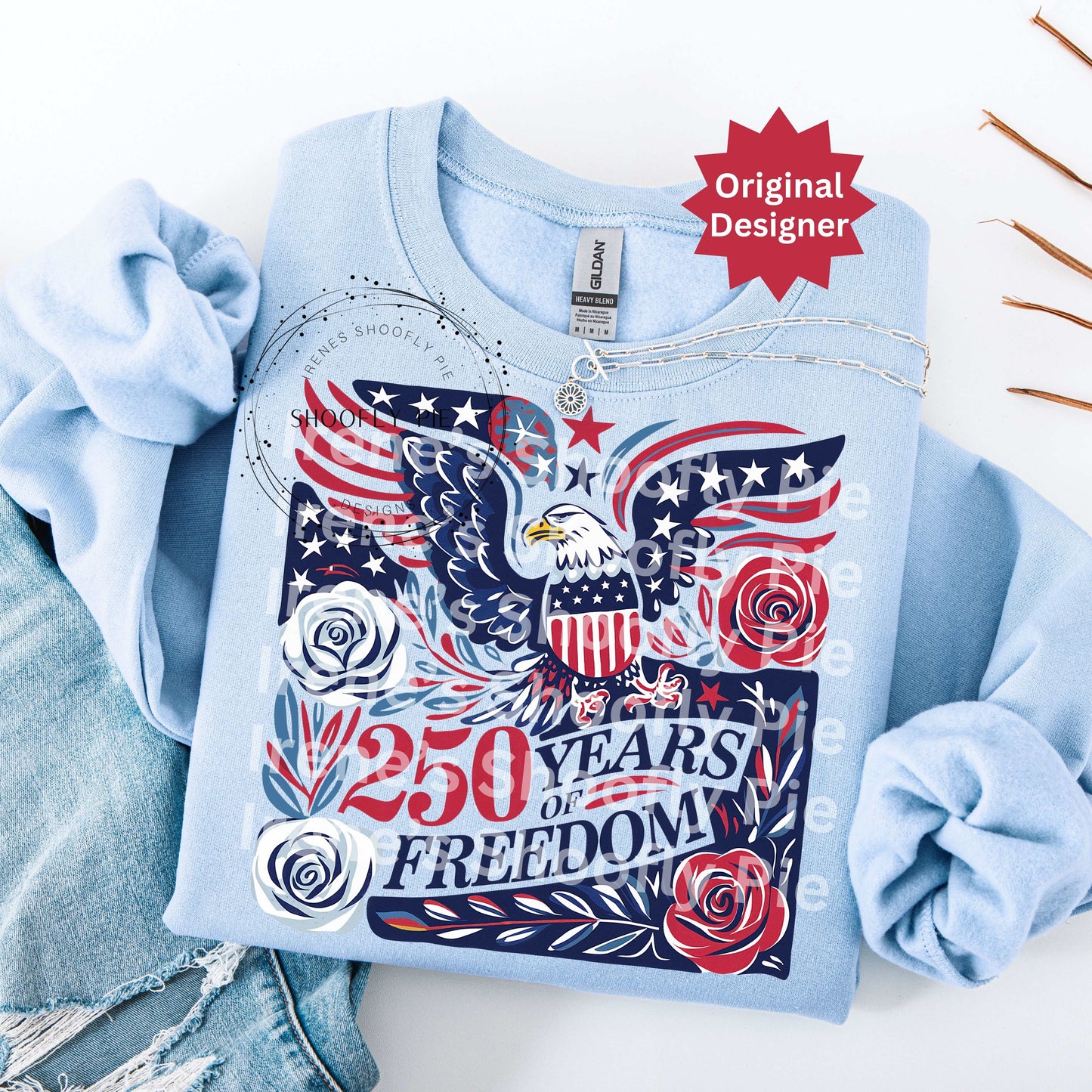 250 Years of Freedom America's Anniversary PNG