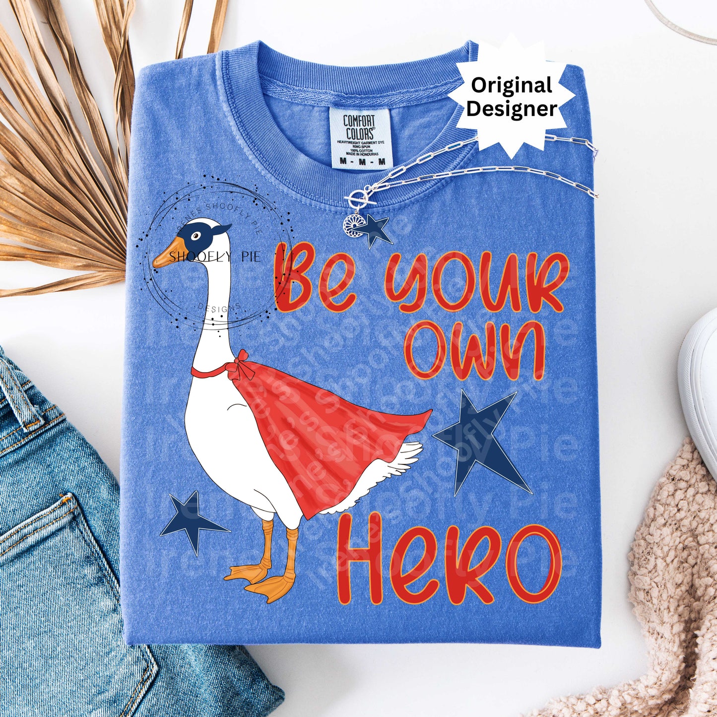 Be Your Own Hero Goose PNG