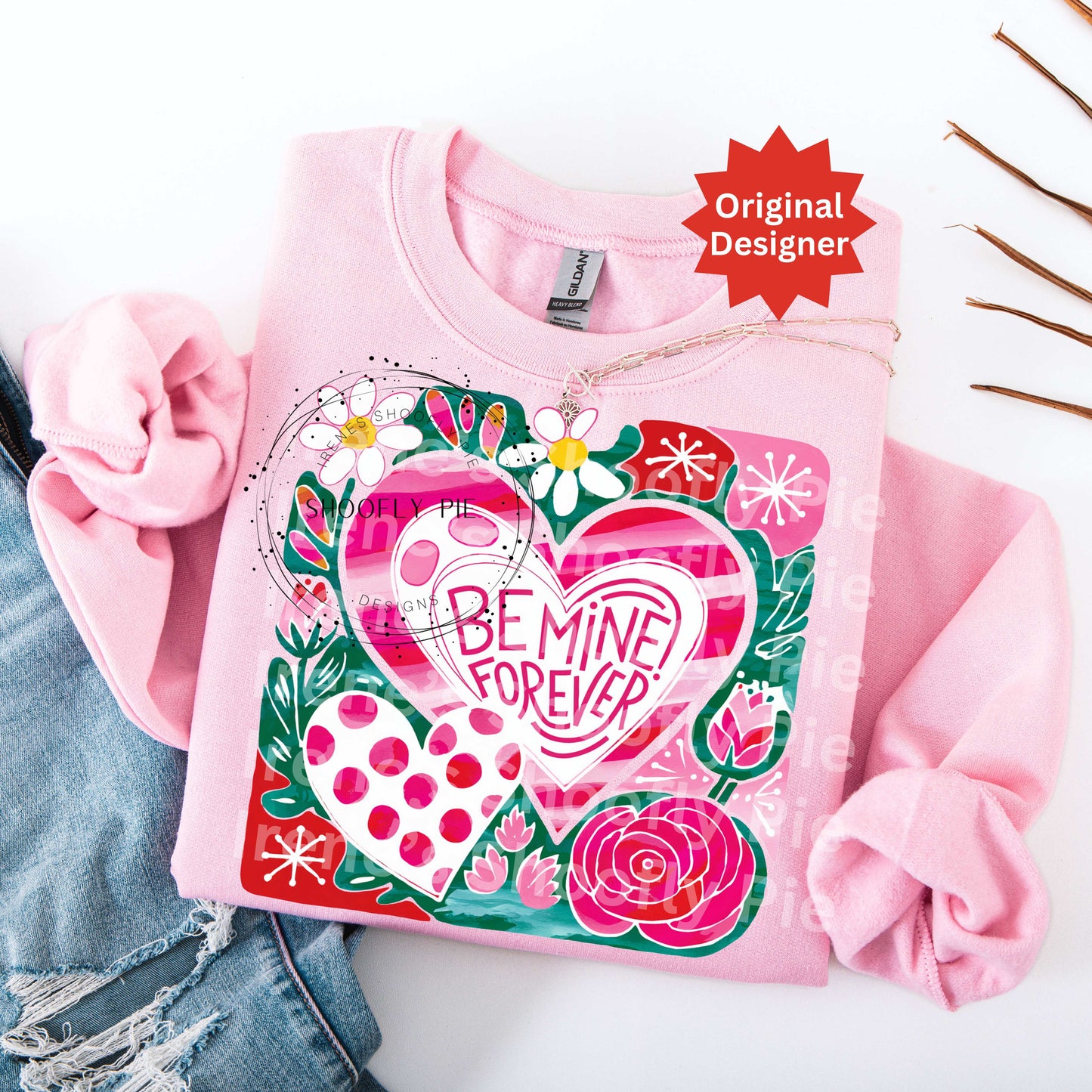 Me Mine Forever Valentine's Day PNG - Coquette Valentines Heart T-shirt Design PNg