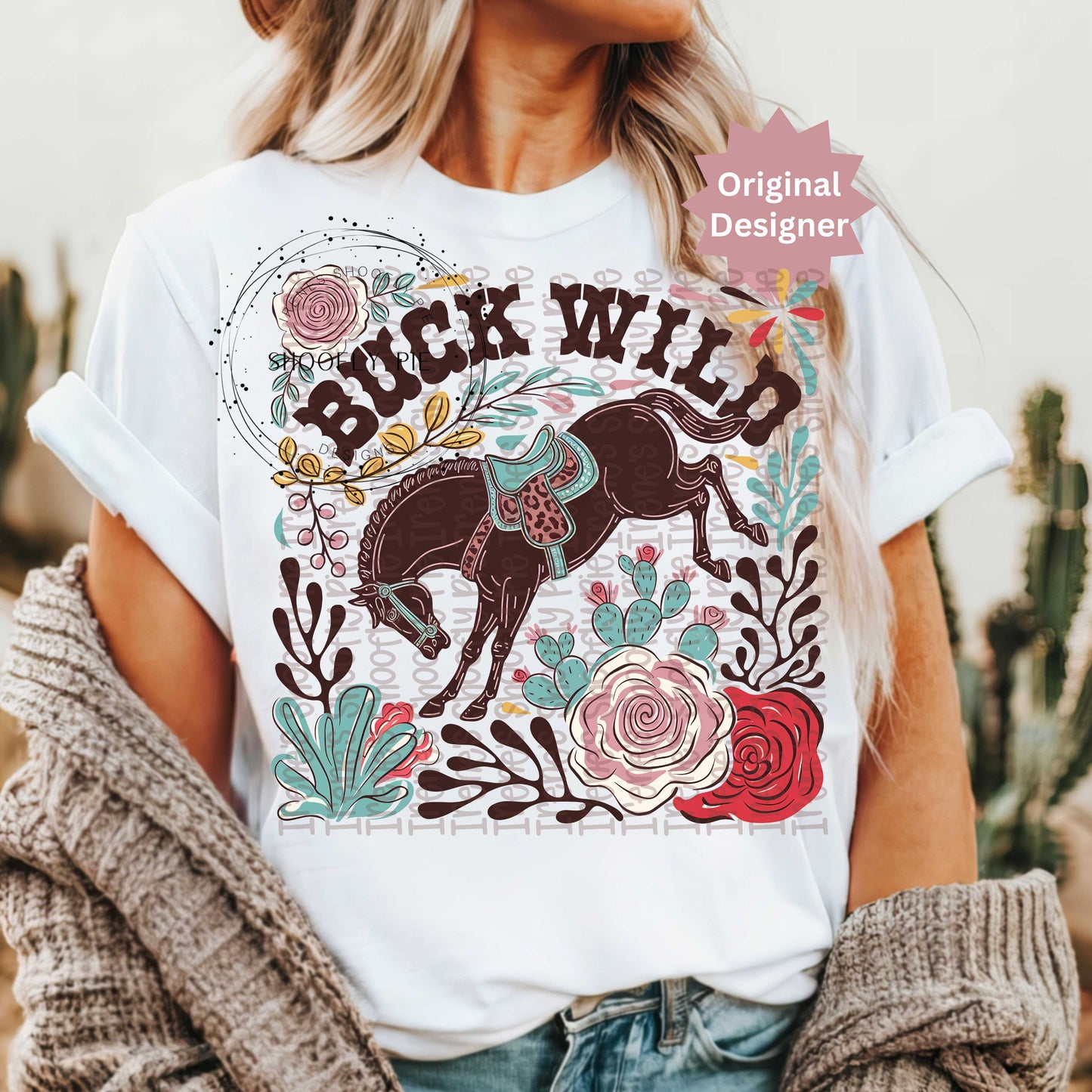 Buck Wild Western Rodeo PNG