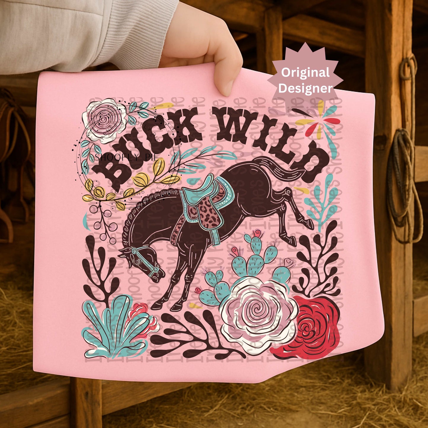 Buck Wild Western Rodeo PNG