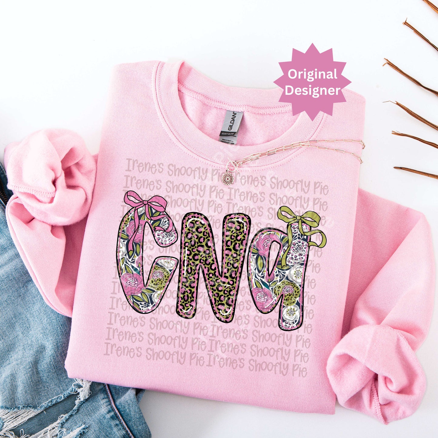 Floral Coquette CNA PNG