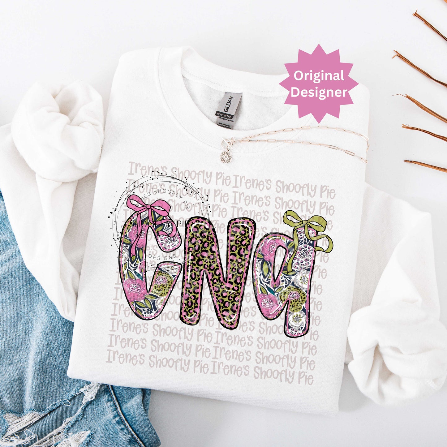 Floral Coquette CNA PNG