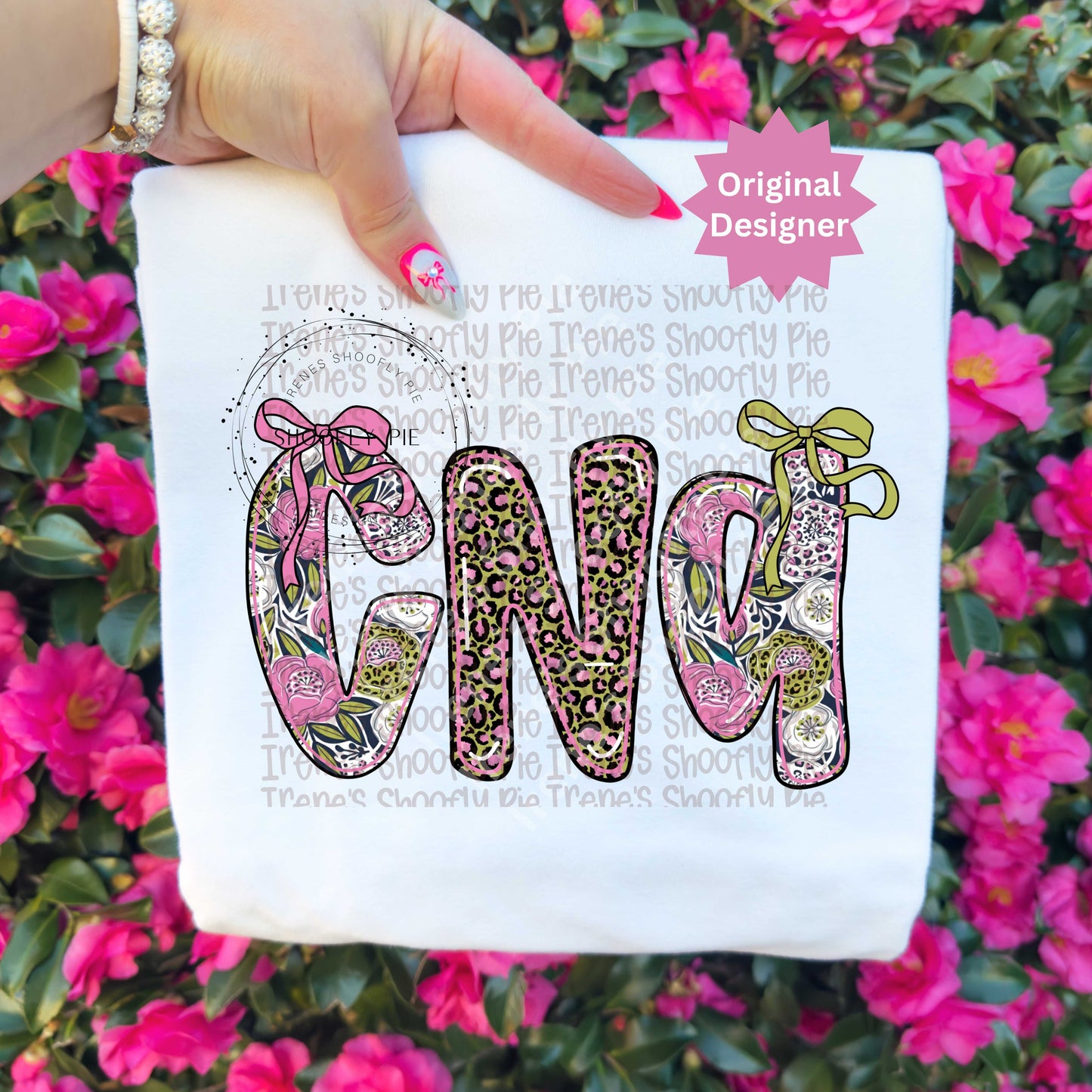 Floral Coquette CNA PNG