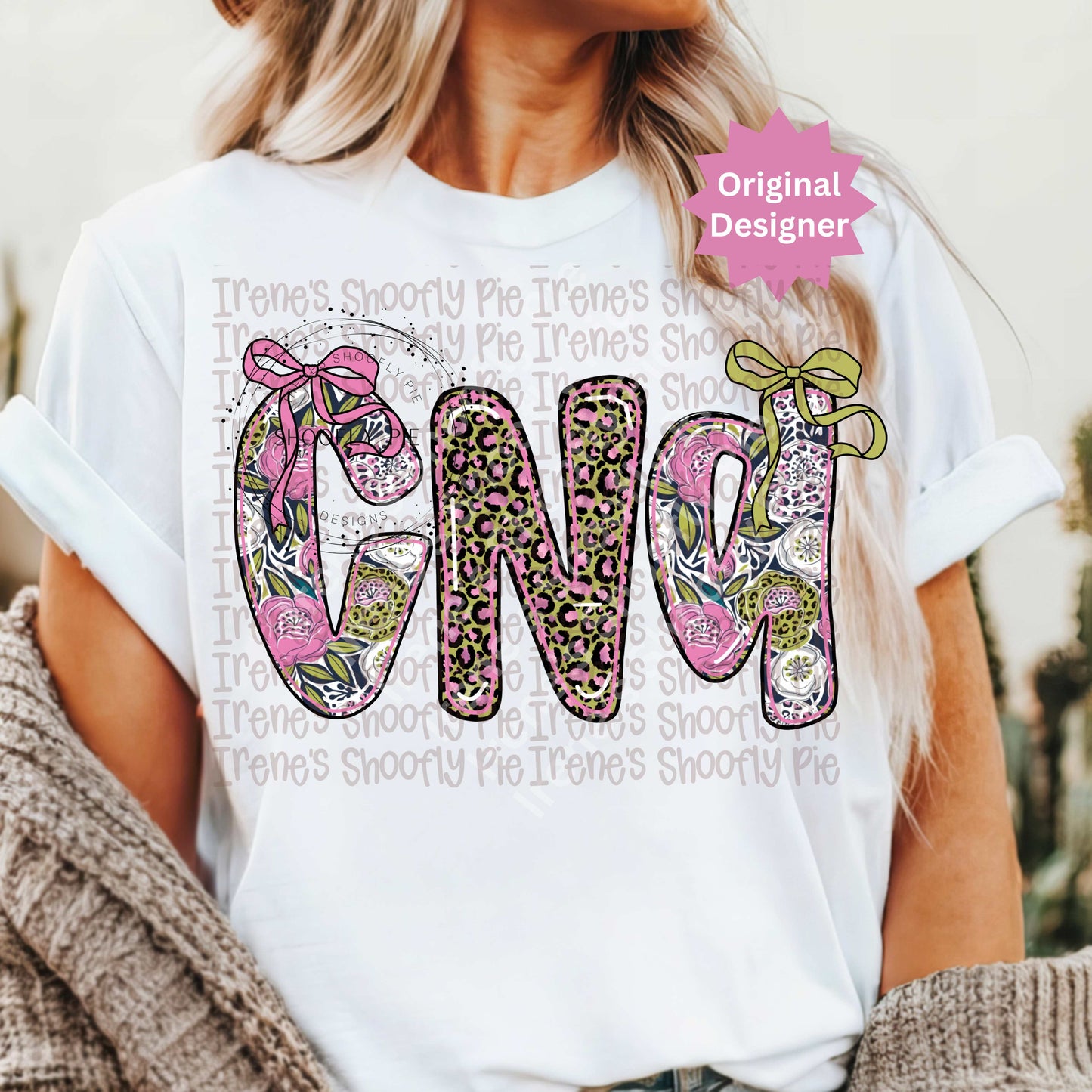 Floral Coquette CNA PNG