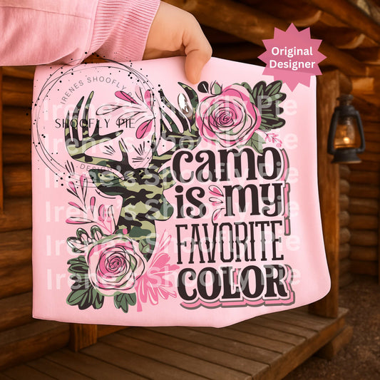 Camo Is My Favorite Color PNG