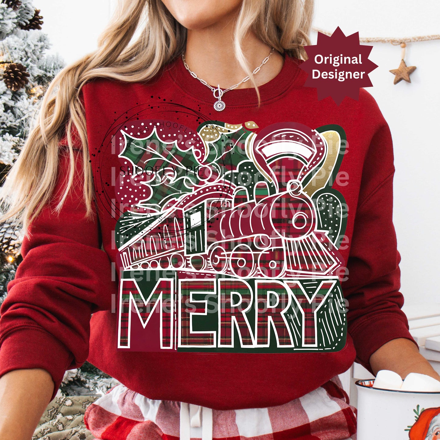 Christmas Train Png. Preppy Christmas Png