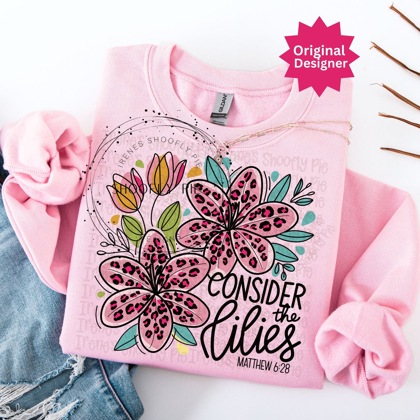 Christian Bible Verse Consider The Lilies PNG