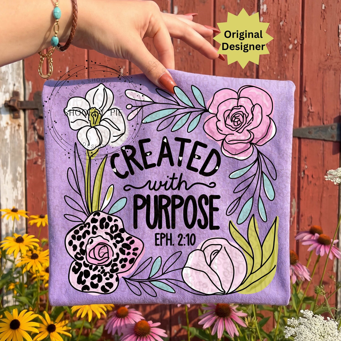 Created With Purpose Christian PNG