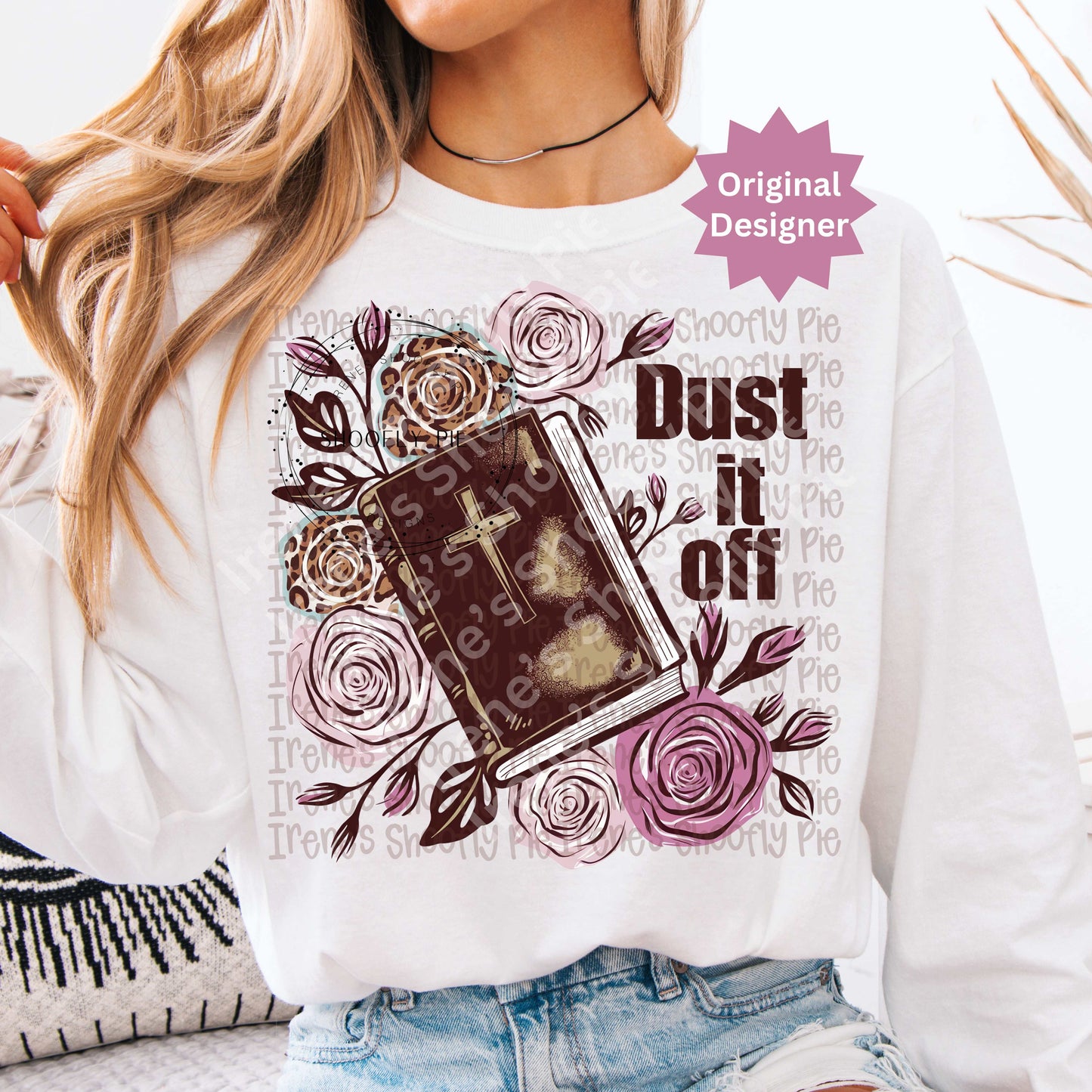 Christian Bible Dust It Off PNG