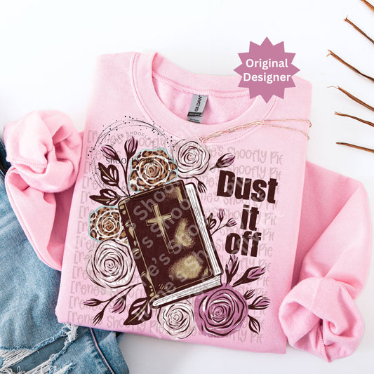 Christian Bible Dust It Off PNG