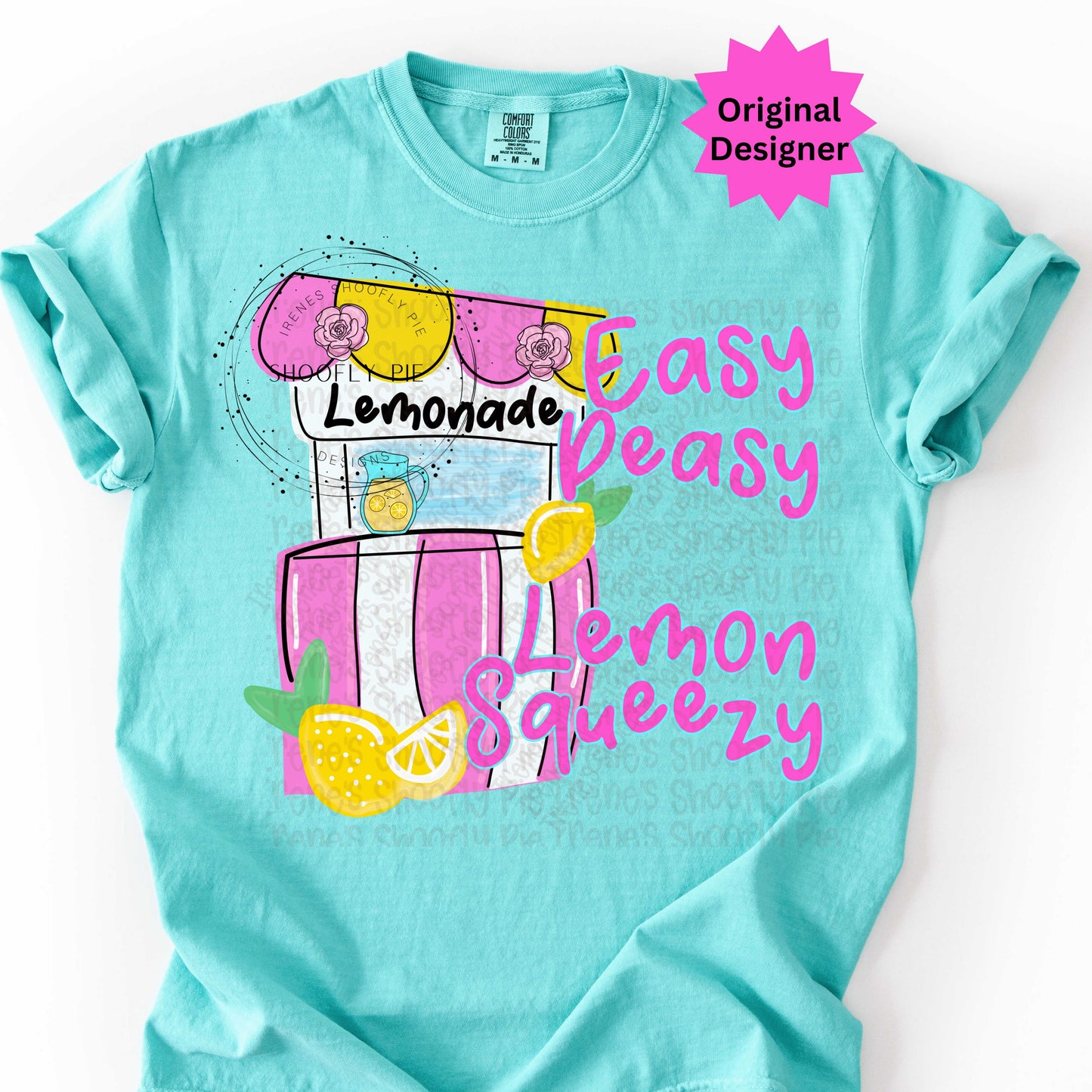 Easy Squeezy Lemon Squeezy Lemonade Stand PNG