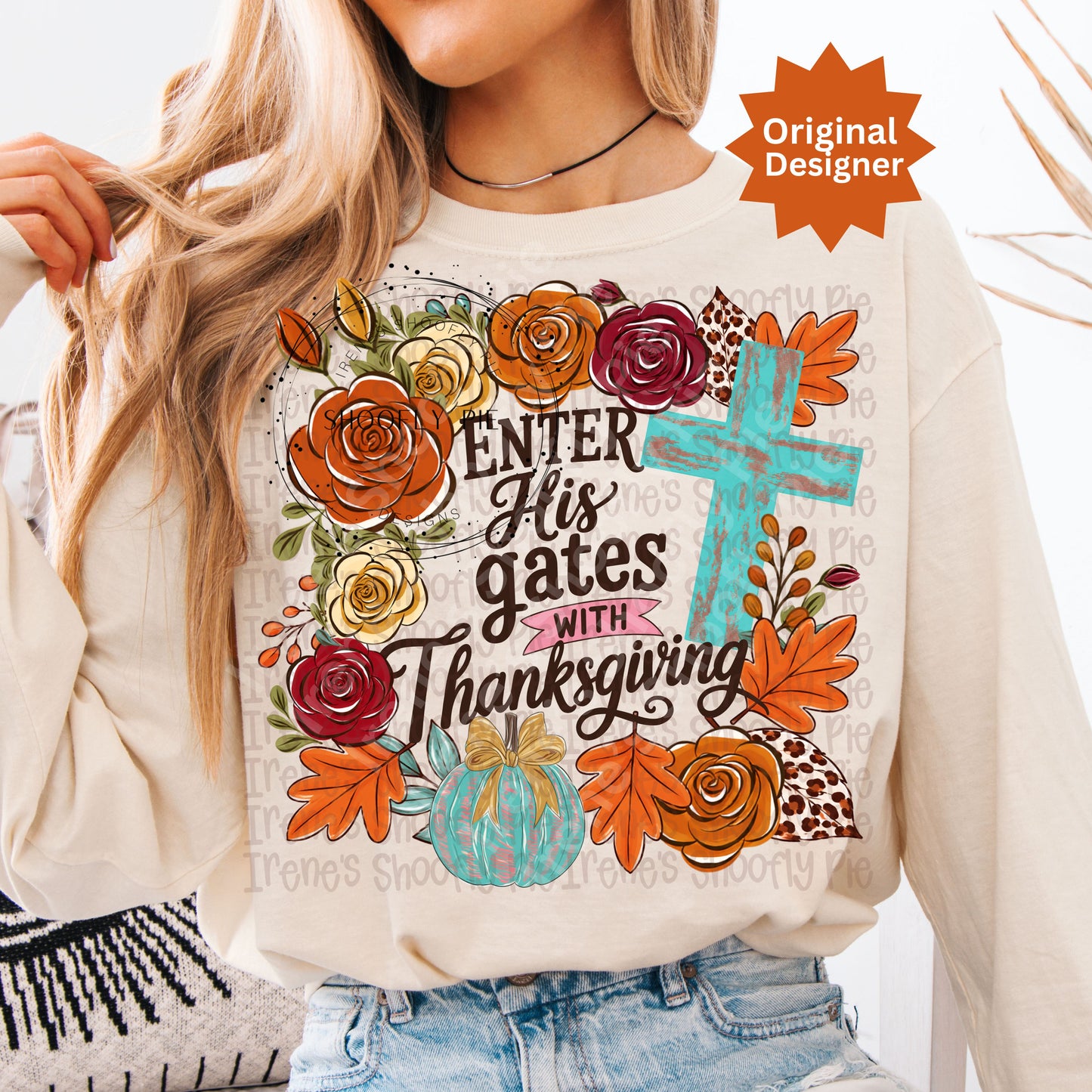 Fall Christian Enter His Gates With Thanksgiving PNG