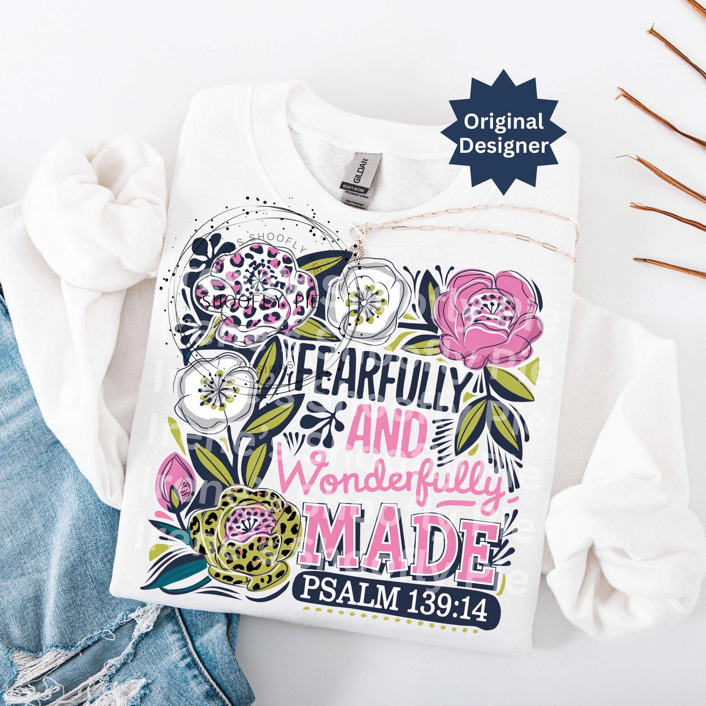 Fearfully And Wonderfully Made Christian PNG