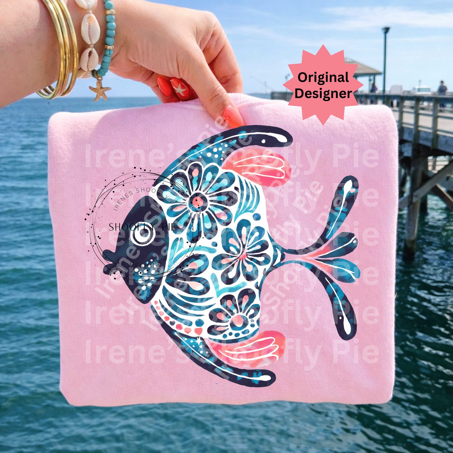 Southern Floral Fish PNG