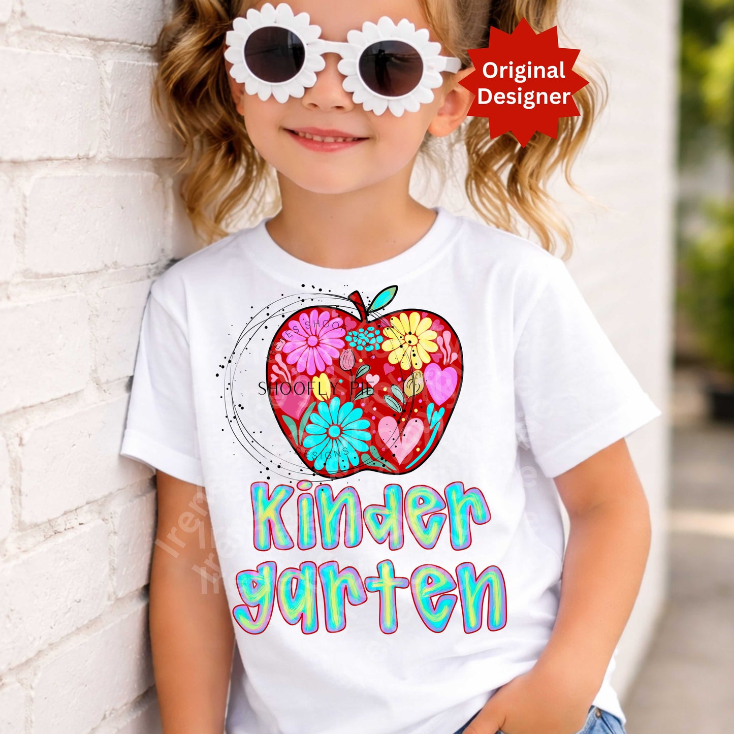 Floral Back To School T-shirt PNG Bundle