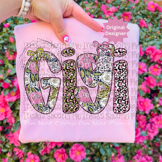 Coquette Floral Gigi PNG