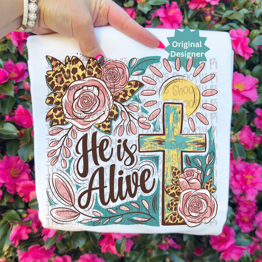 He Is Alive Christian Easter PNG