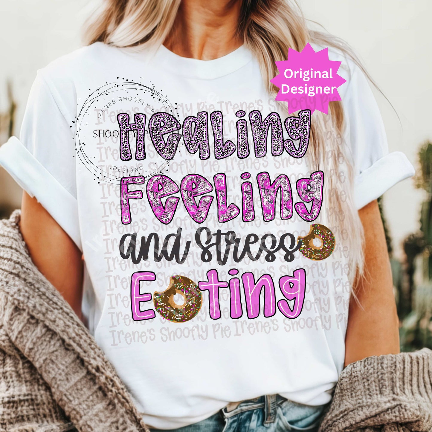 Funny Healing Feeling and Stress Eating PNG