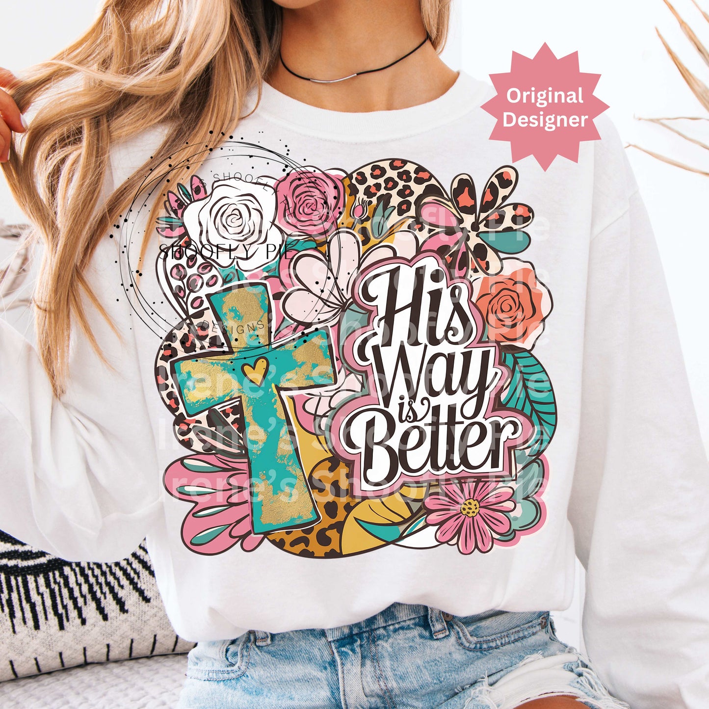 His Way Is Better Christian Png, Bible Verse T-shirt Design