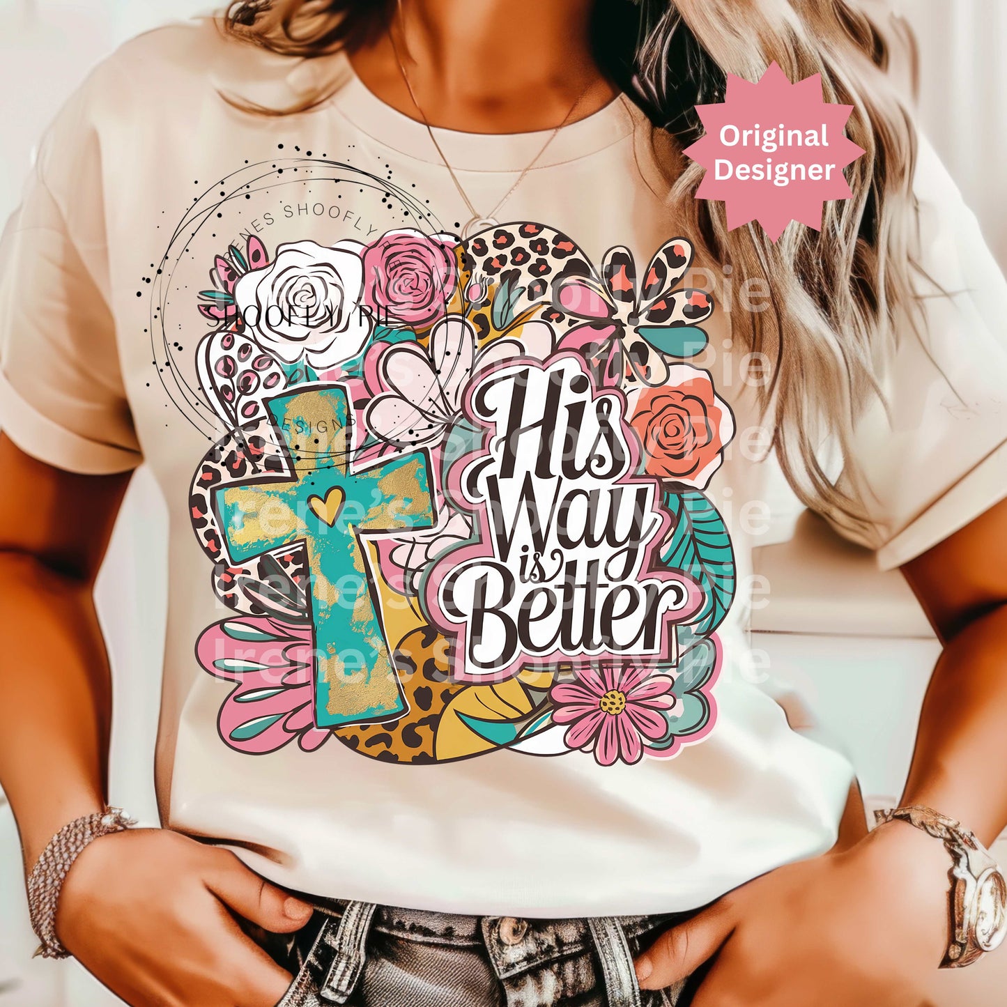 His Way Is Better Christian Png, Bible Verse T-shirt Design