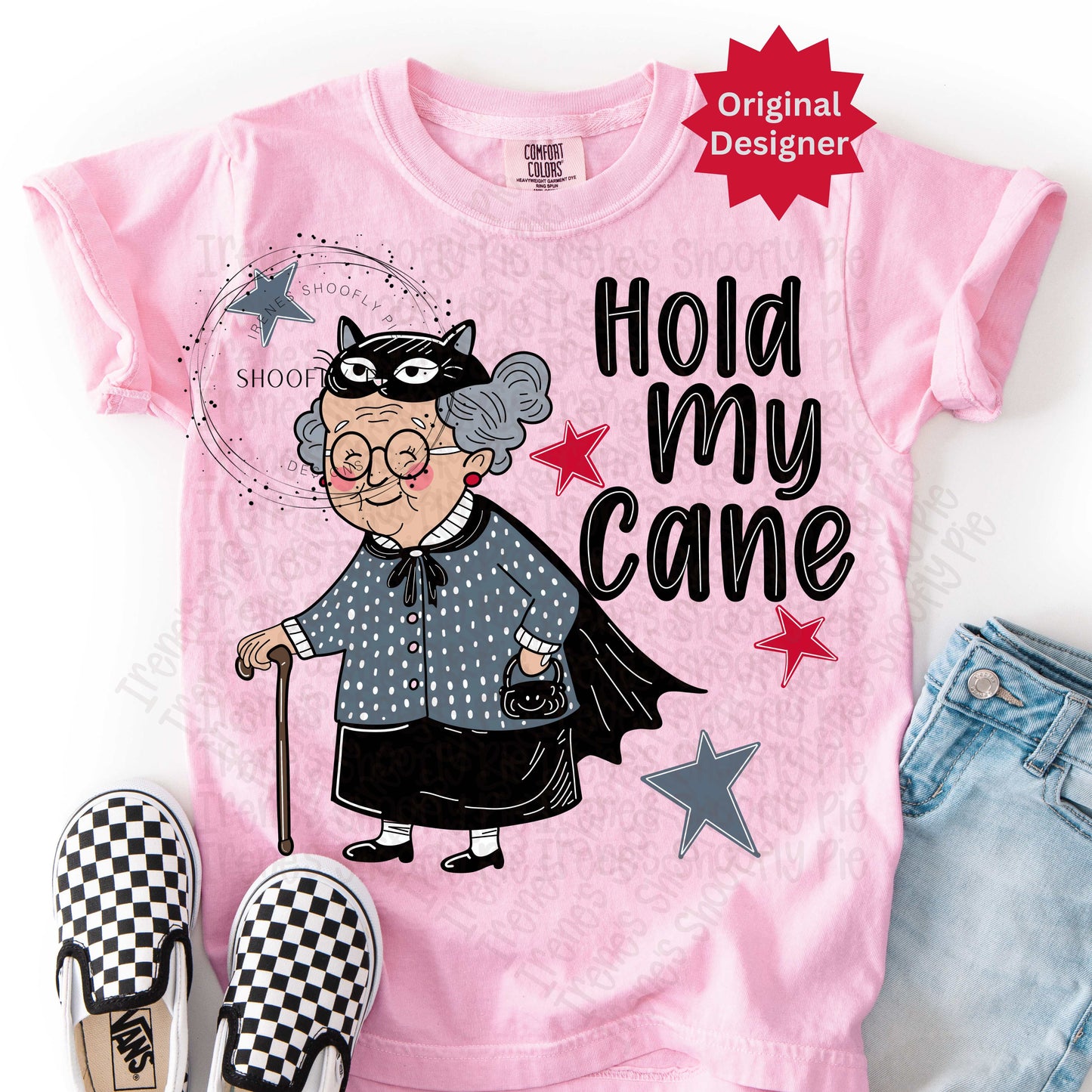 Funny Hold My Cane PNG