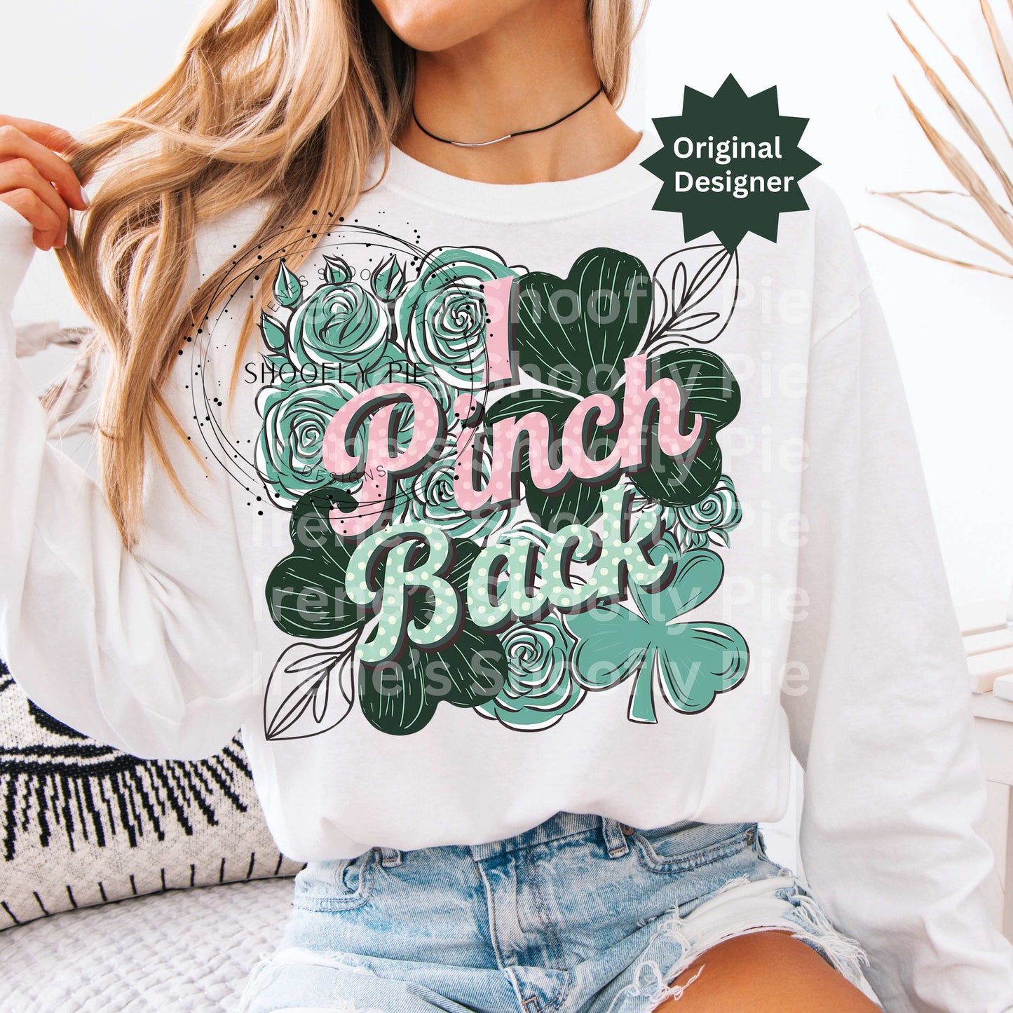 I Pinch Back St. Patrick's Day Tshirt PNG Design