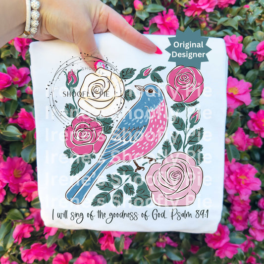 I Will Sing of The Goodness Of God PNG