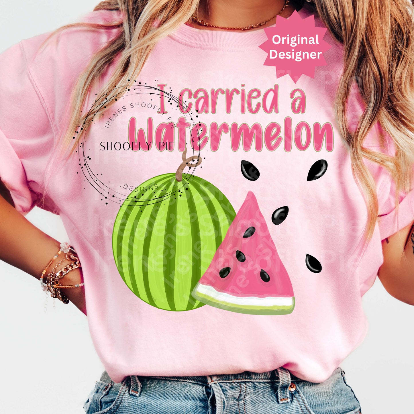 I Carried A Watermelon PNG