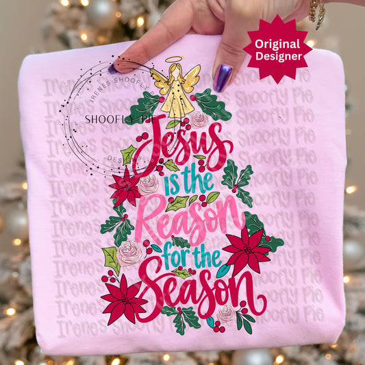 Christmas Christian Jesus is the Reason for The Season Christmas Tree