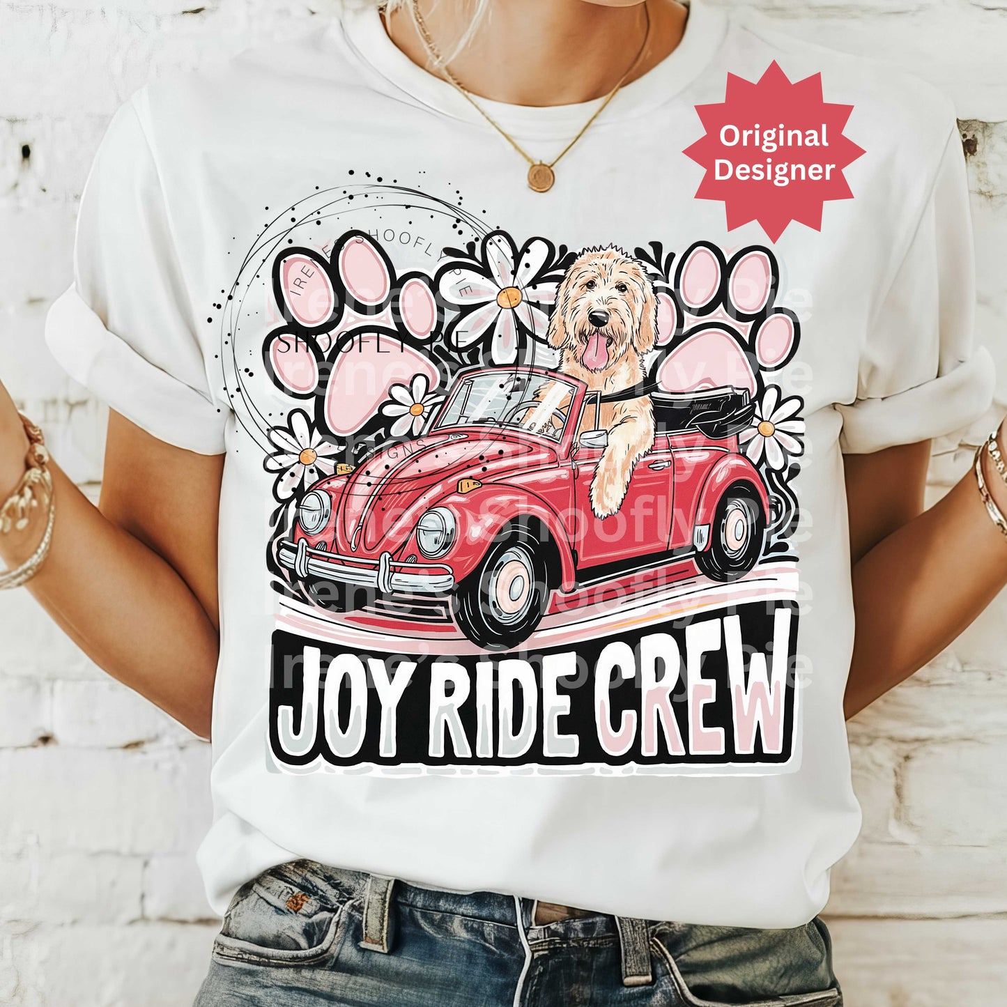 Joy Ride Crew PNG, Dog Lover Tshirt Design Png