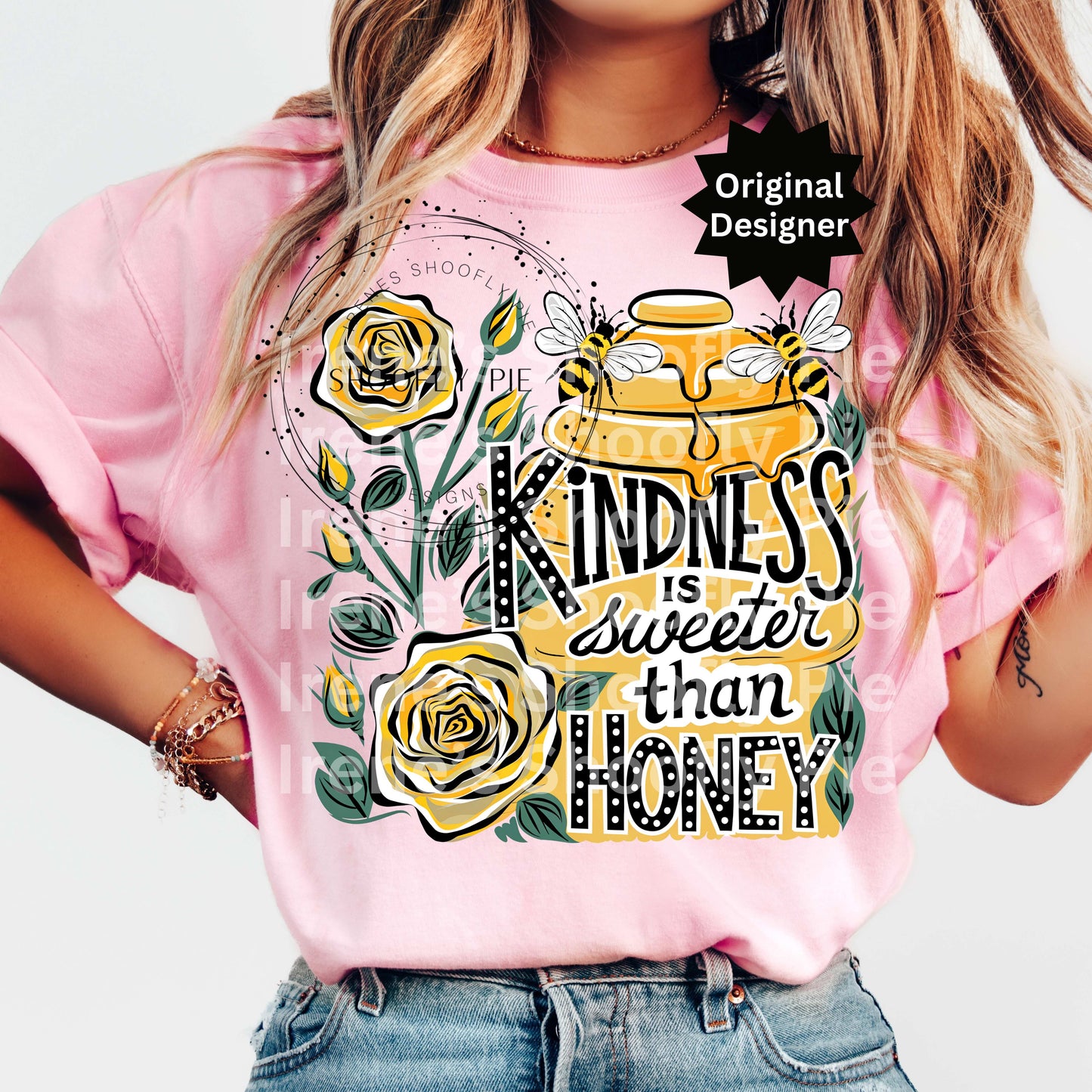 Kindness is Sweeter Than Honey PNG - Random Acts of Kindess PNG