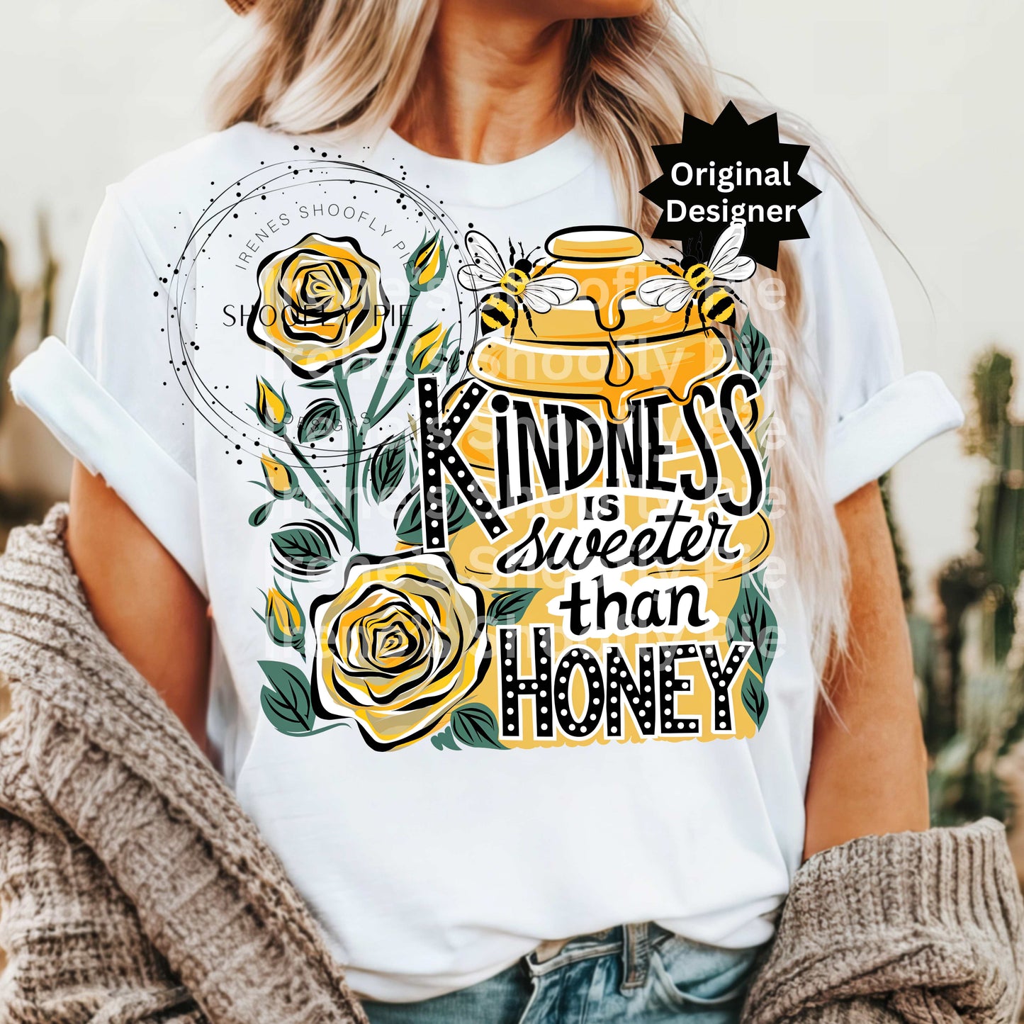 Kindness is Sweeter Than Honey PNG - Random Acts of Kindess PNG