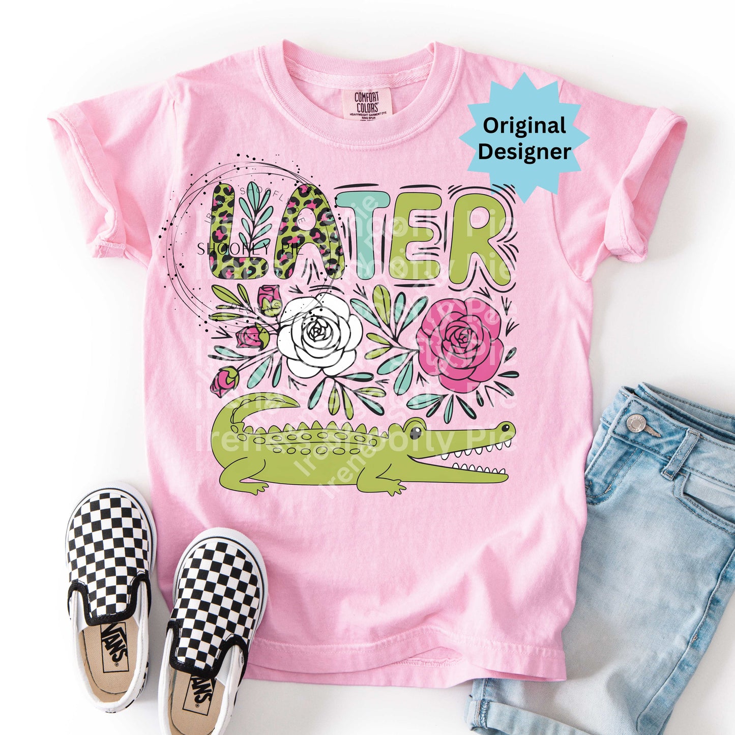 Preppy Florla Later Gator PNG