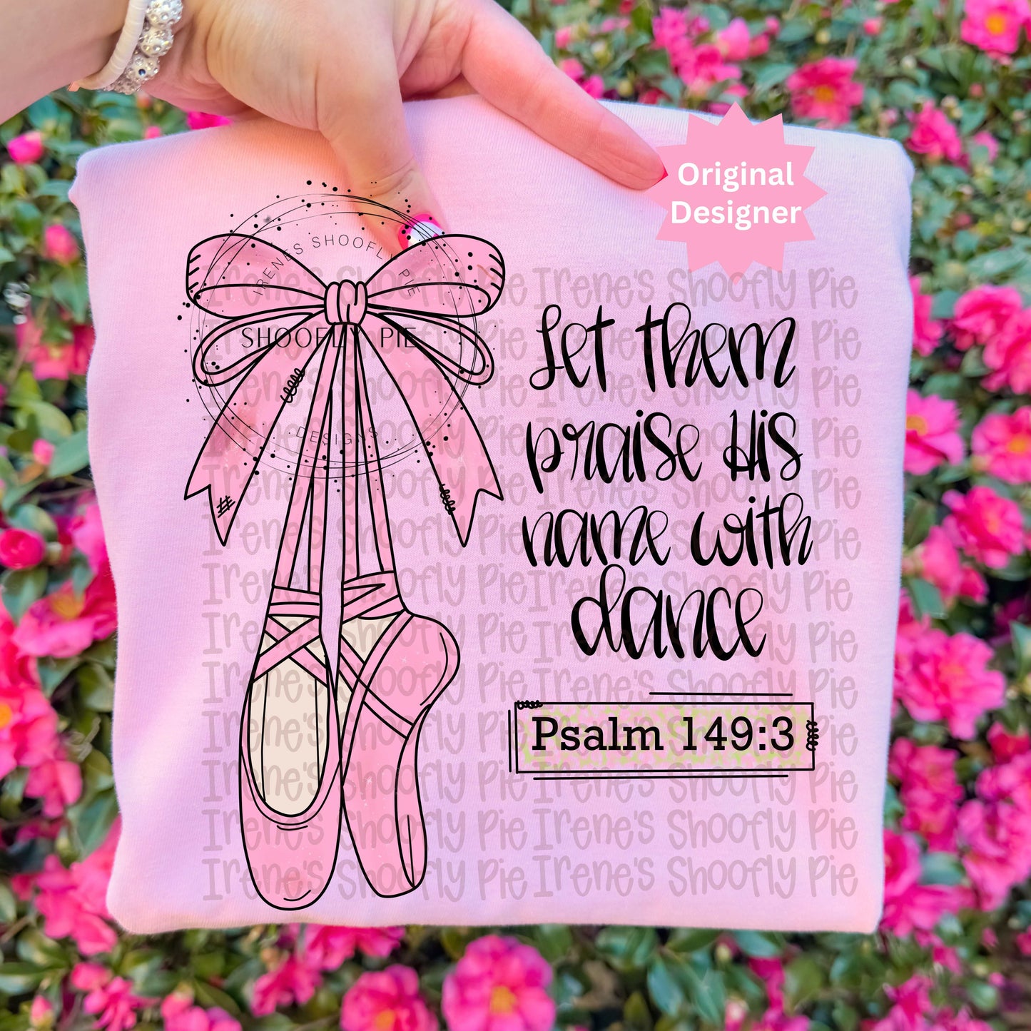 Let Them Praise His Name With Dance Psalm 149:3 PNG