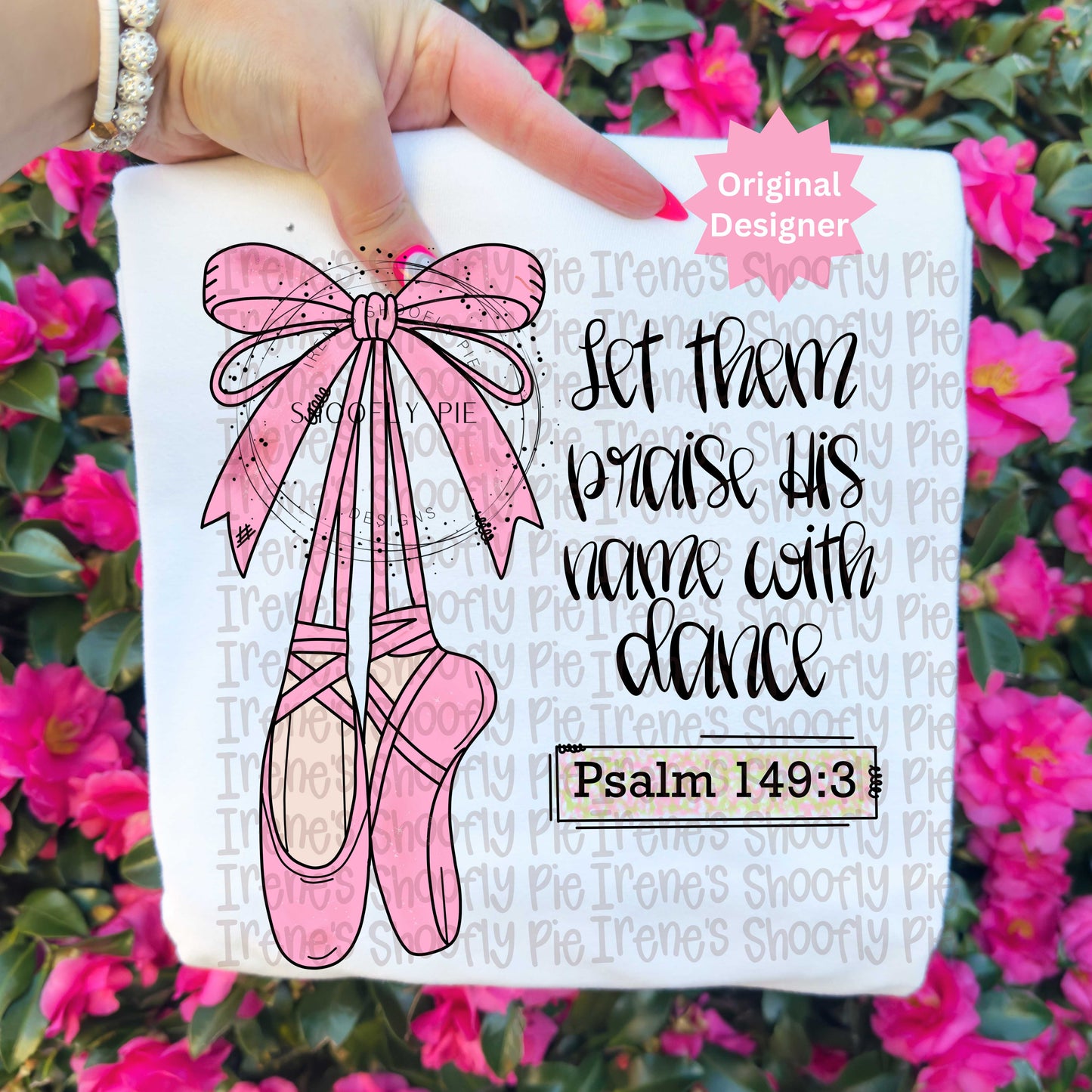 Let Them Praise His Name With Dance Psalm 149:3 PNG