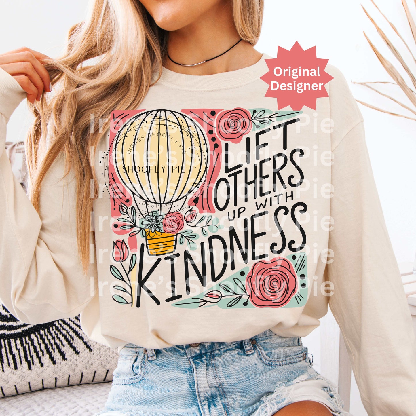 Lift Others Up With Kindness PNG