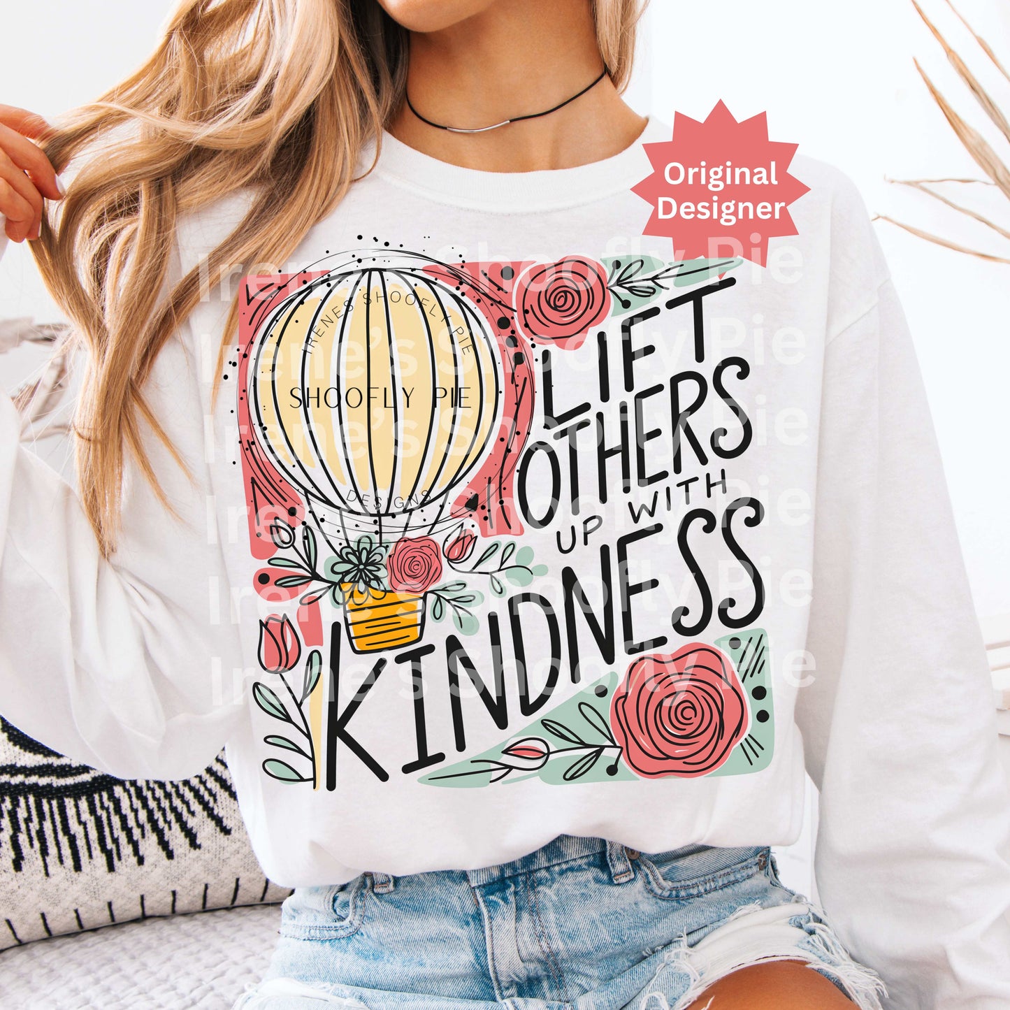 Lift Others Up With Kindness PNG