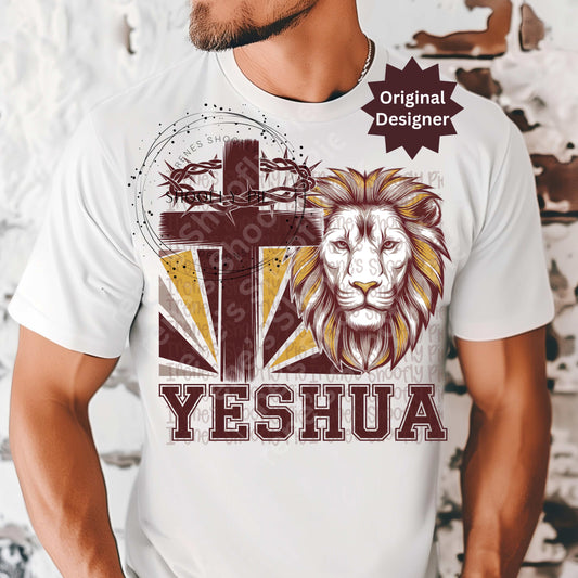Men's Christian Yeshua Lion PNG