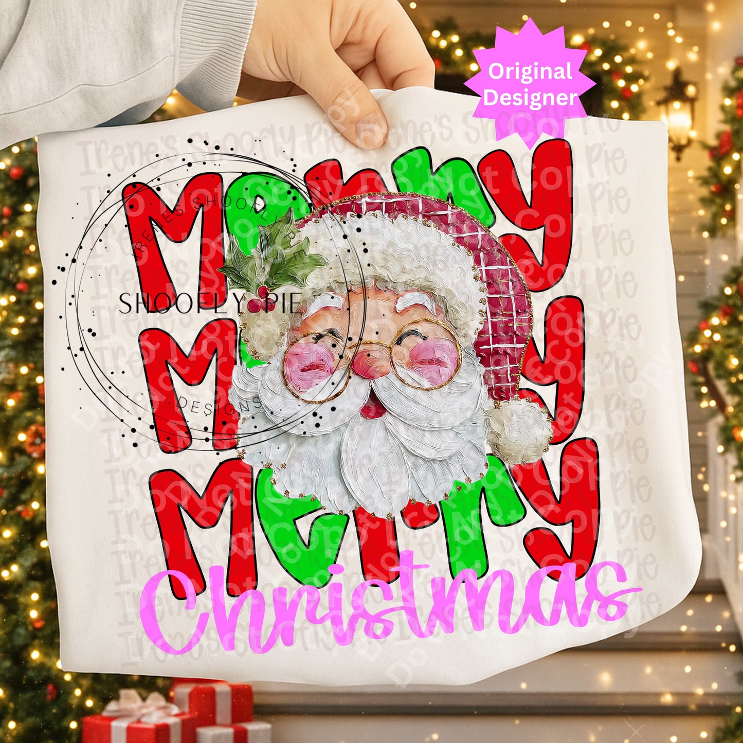 Merry Christmas Santa Claus PNG