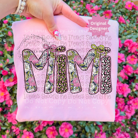 Coquette Floral Mimi PNG