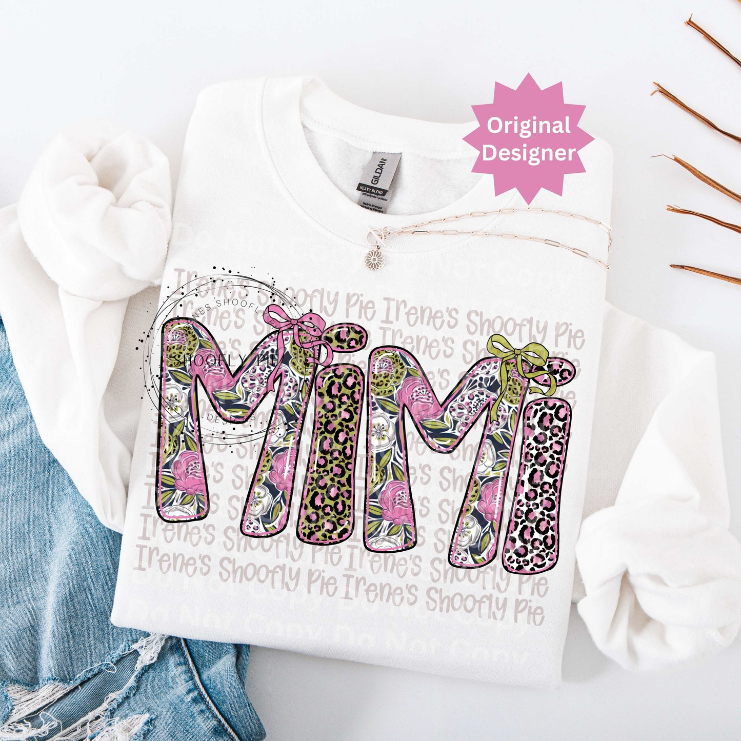 Coquette Floral Mimi PNG