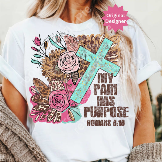Christian Bible Verse PNG - Romans 8:18