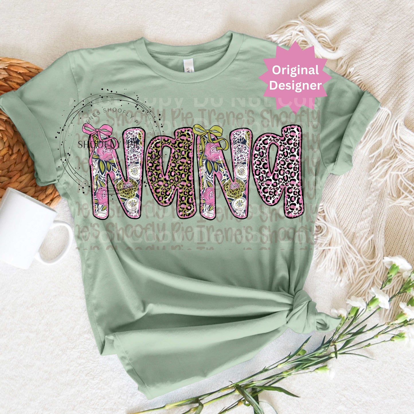 Coquette Flroal Nana PNG