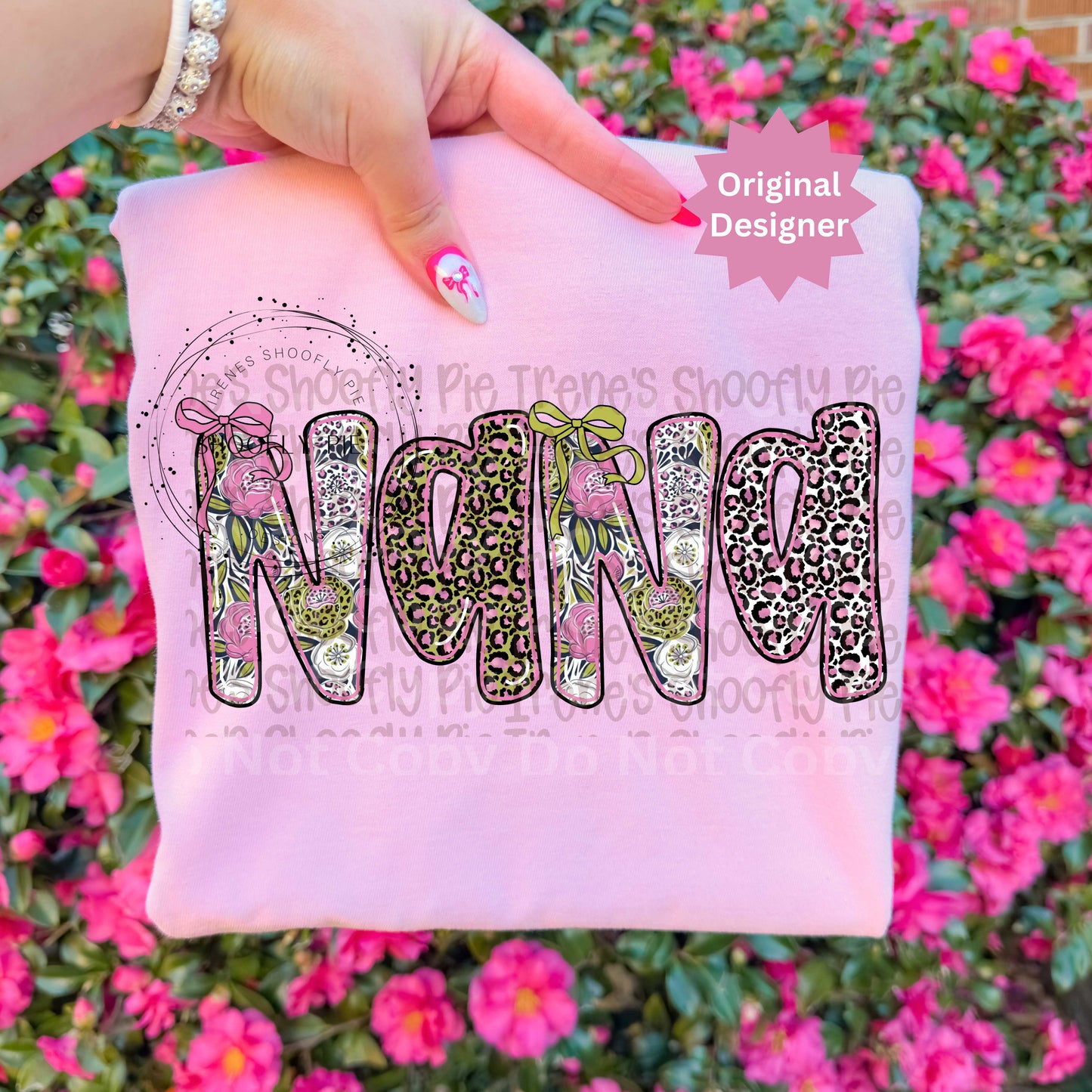 Coquette Flroal Nana PNG