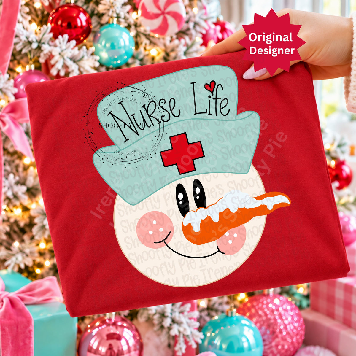 Snowman Nurse Life PNG