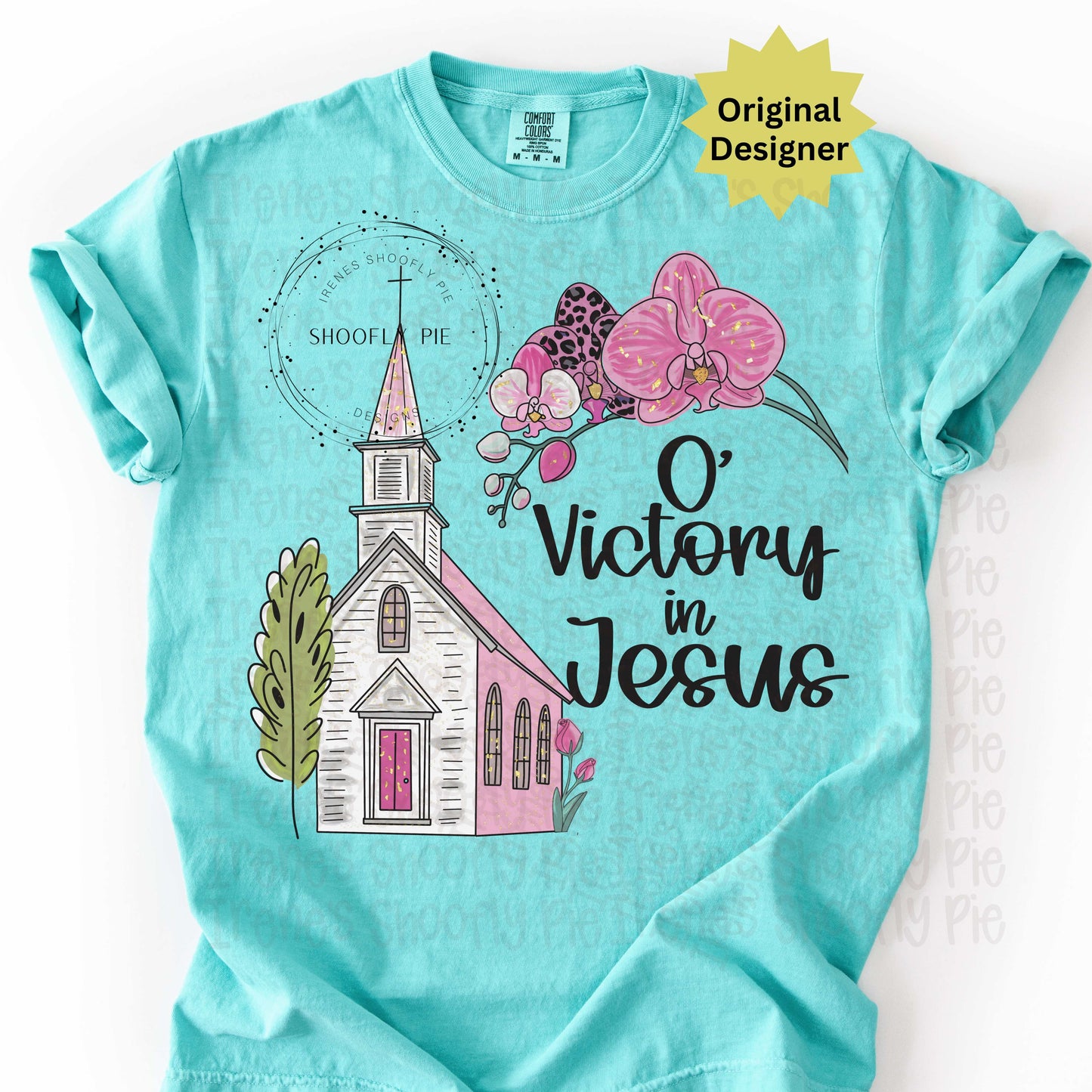 O Victory In Jesus Christian PNG