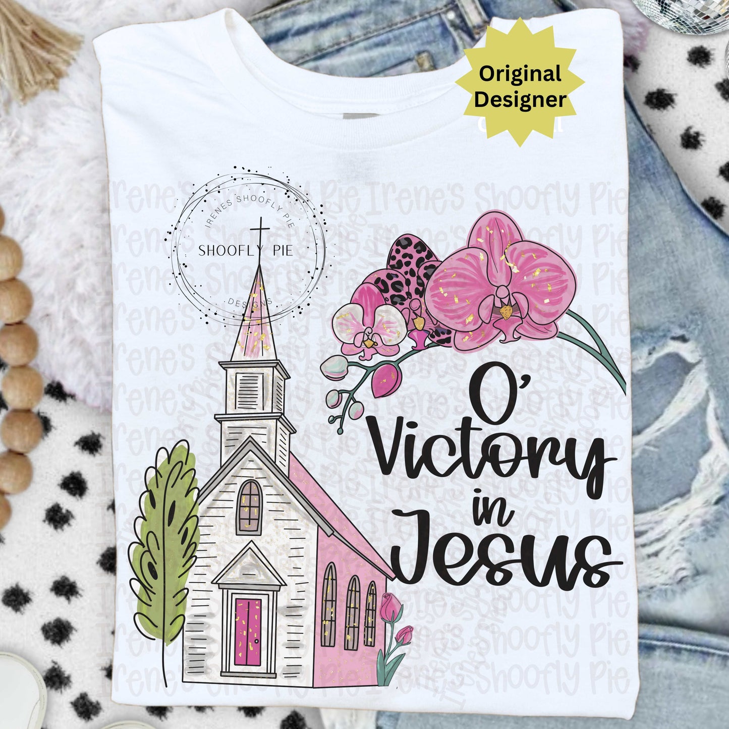 O Victory In Jesus Christian PNG